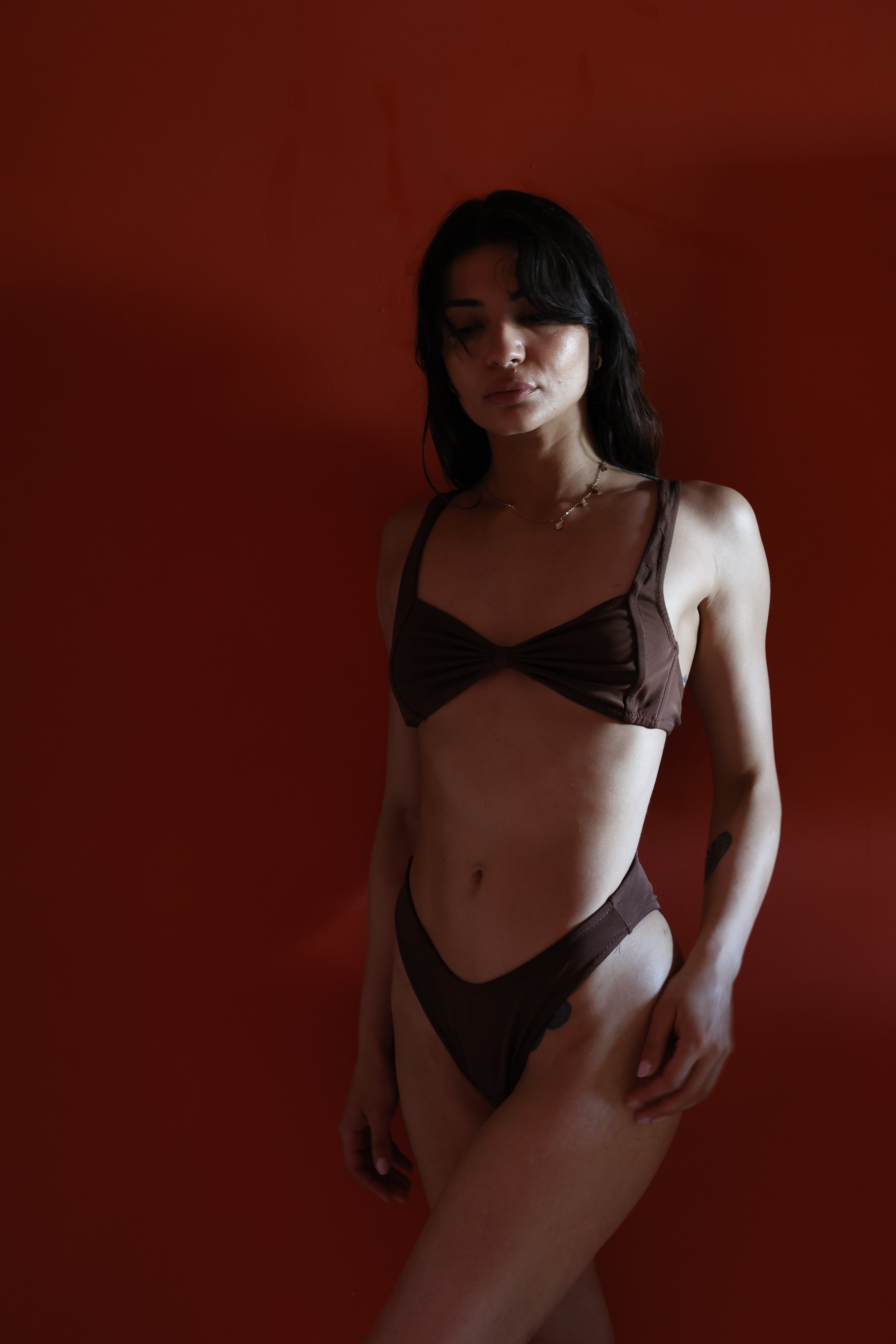 Coffee Bean' Cheeky Bikini Altı