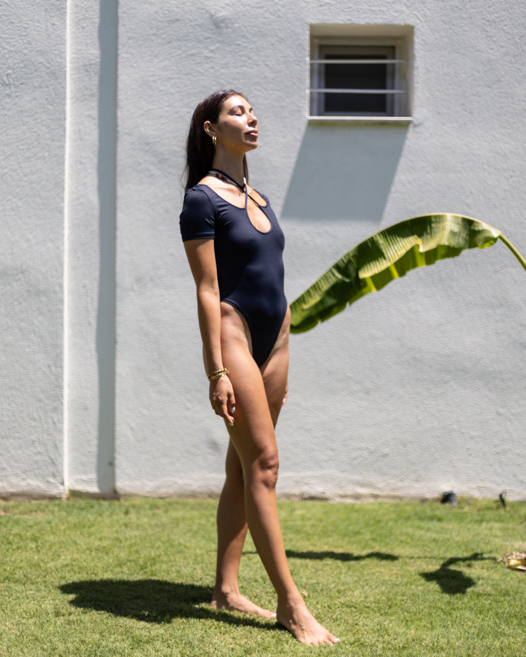Indigo' Call Me Short Sleeve Bodysuit