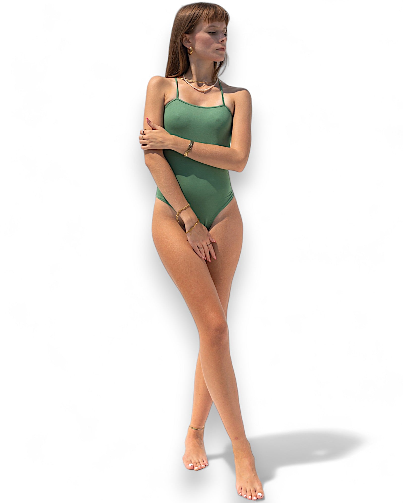 Fresh Mint' Cross Bodysuit