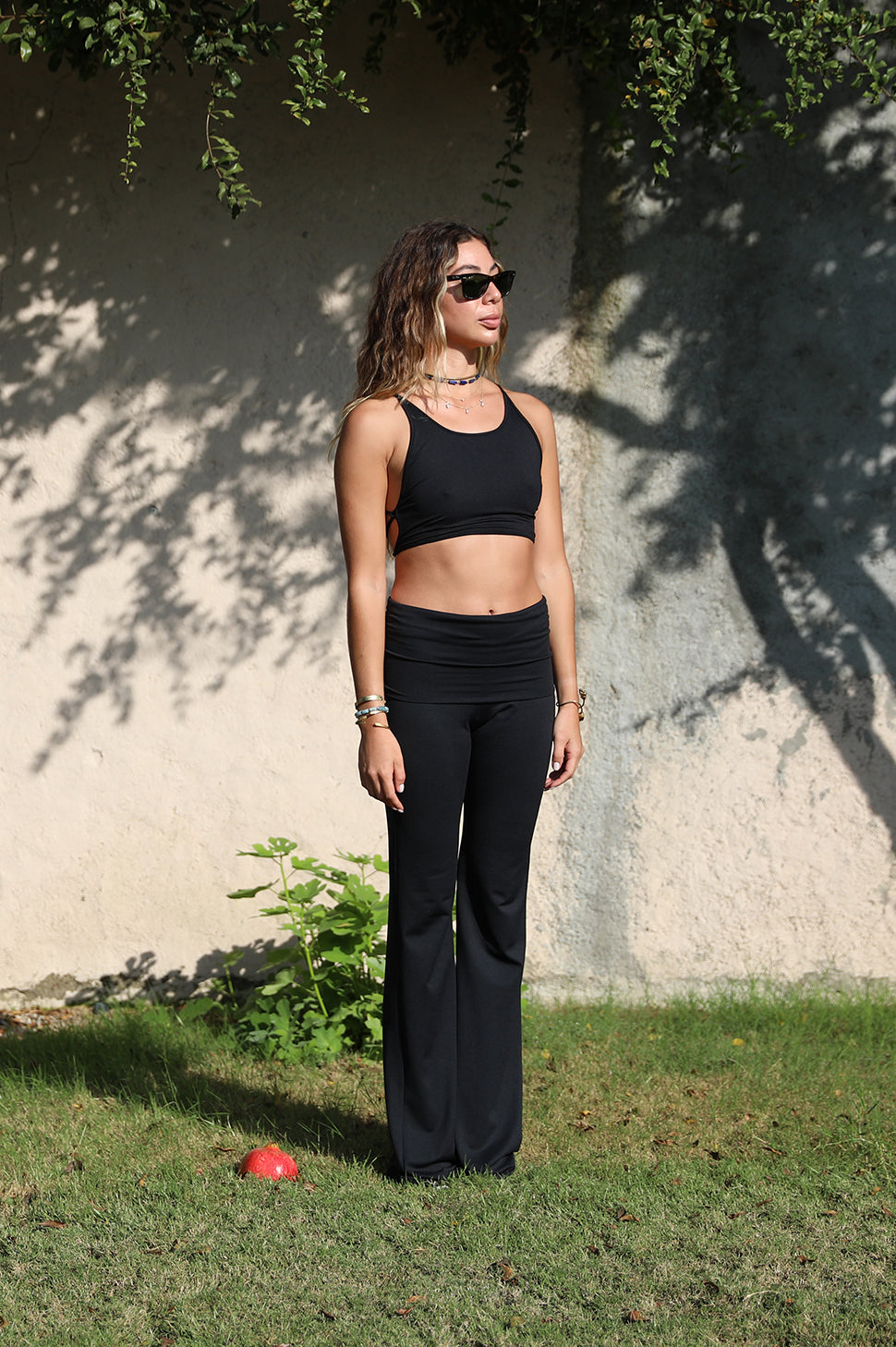 Siyah Tulip Pantolon