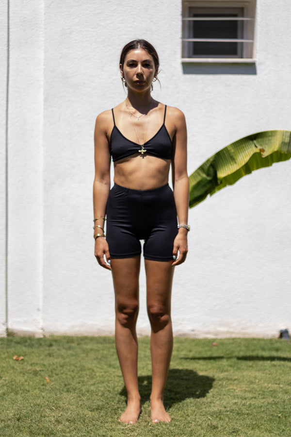 Black Biker Shorts