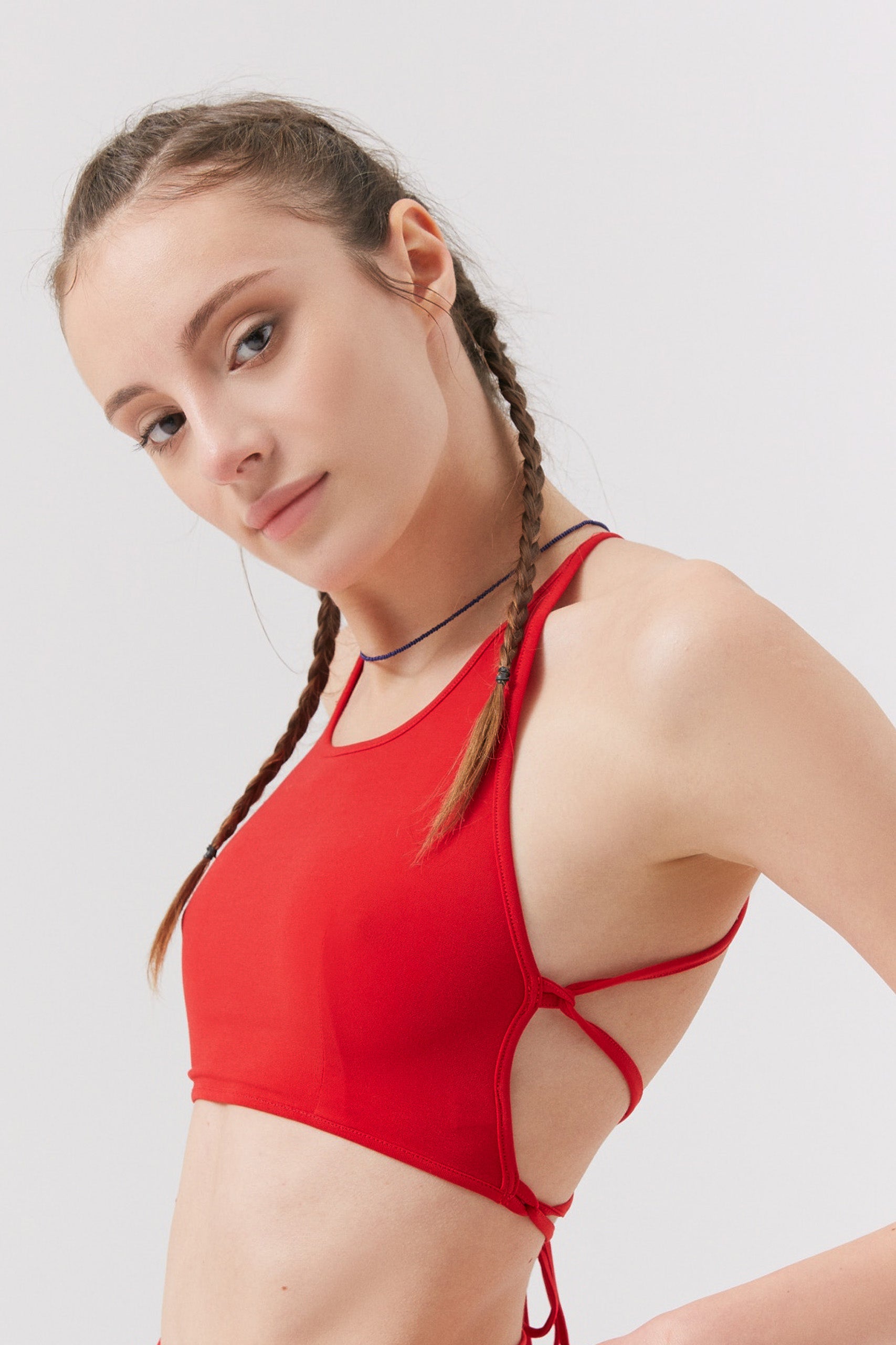 Kırmızı Snake Bra