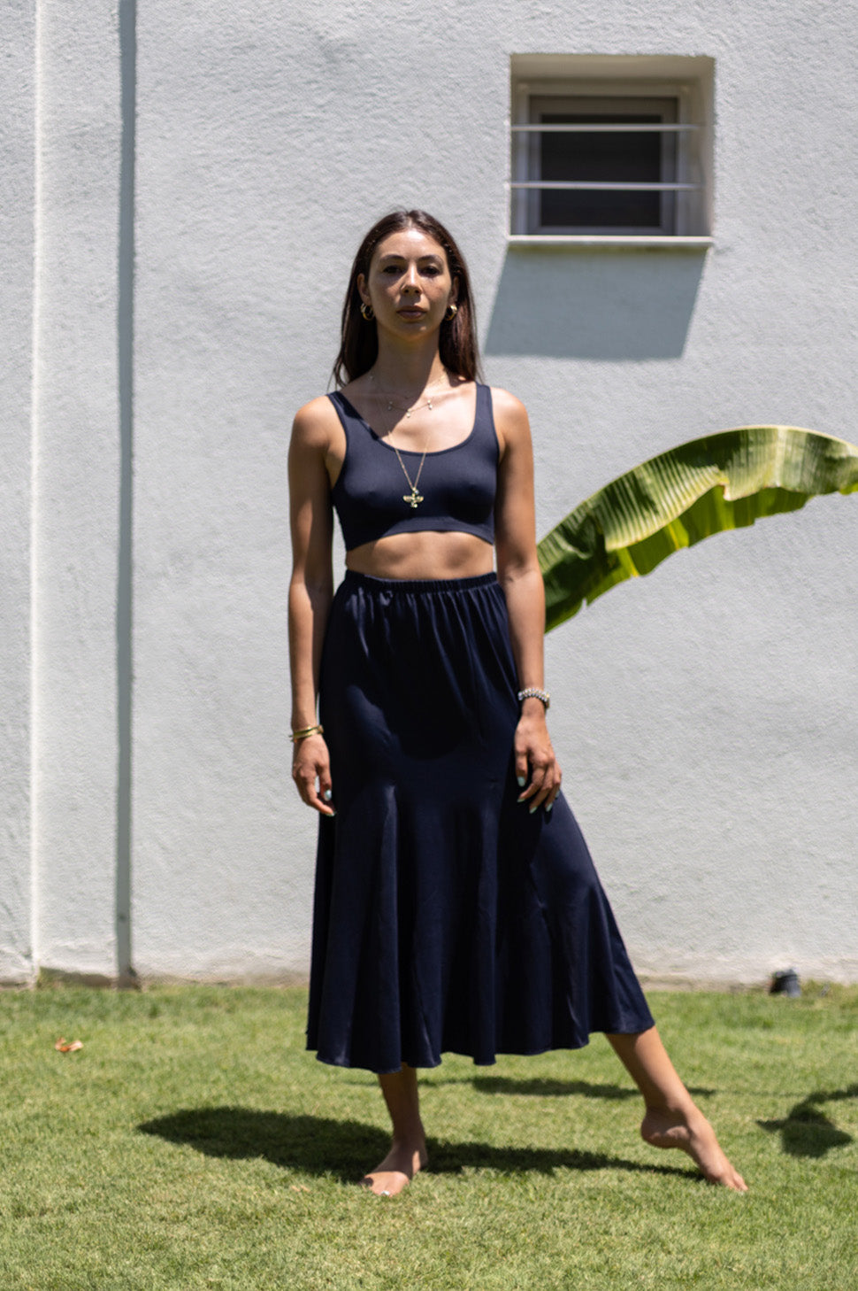 Indigo Melody Skirt