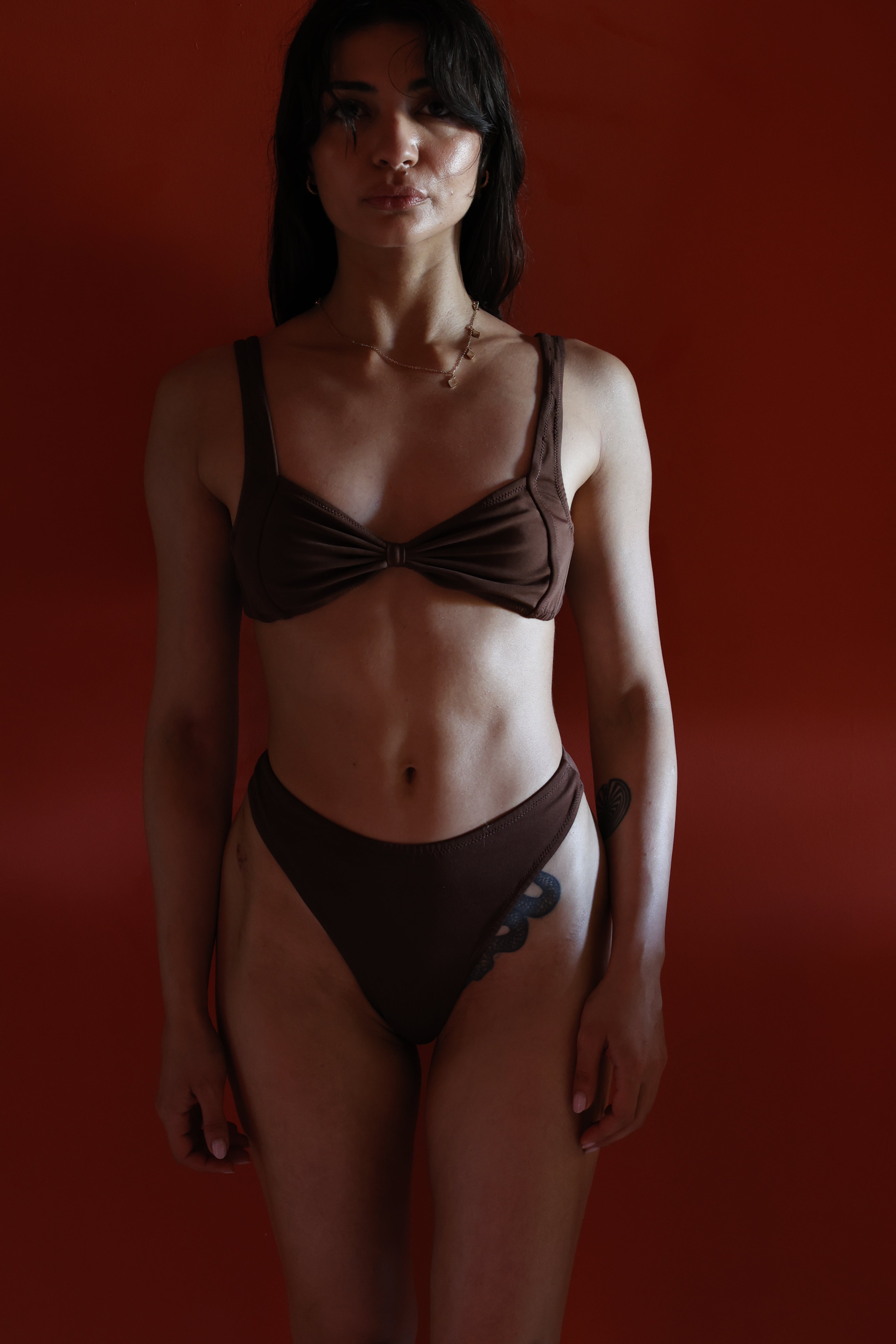 Coffee Bean' Candle Bikini Top