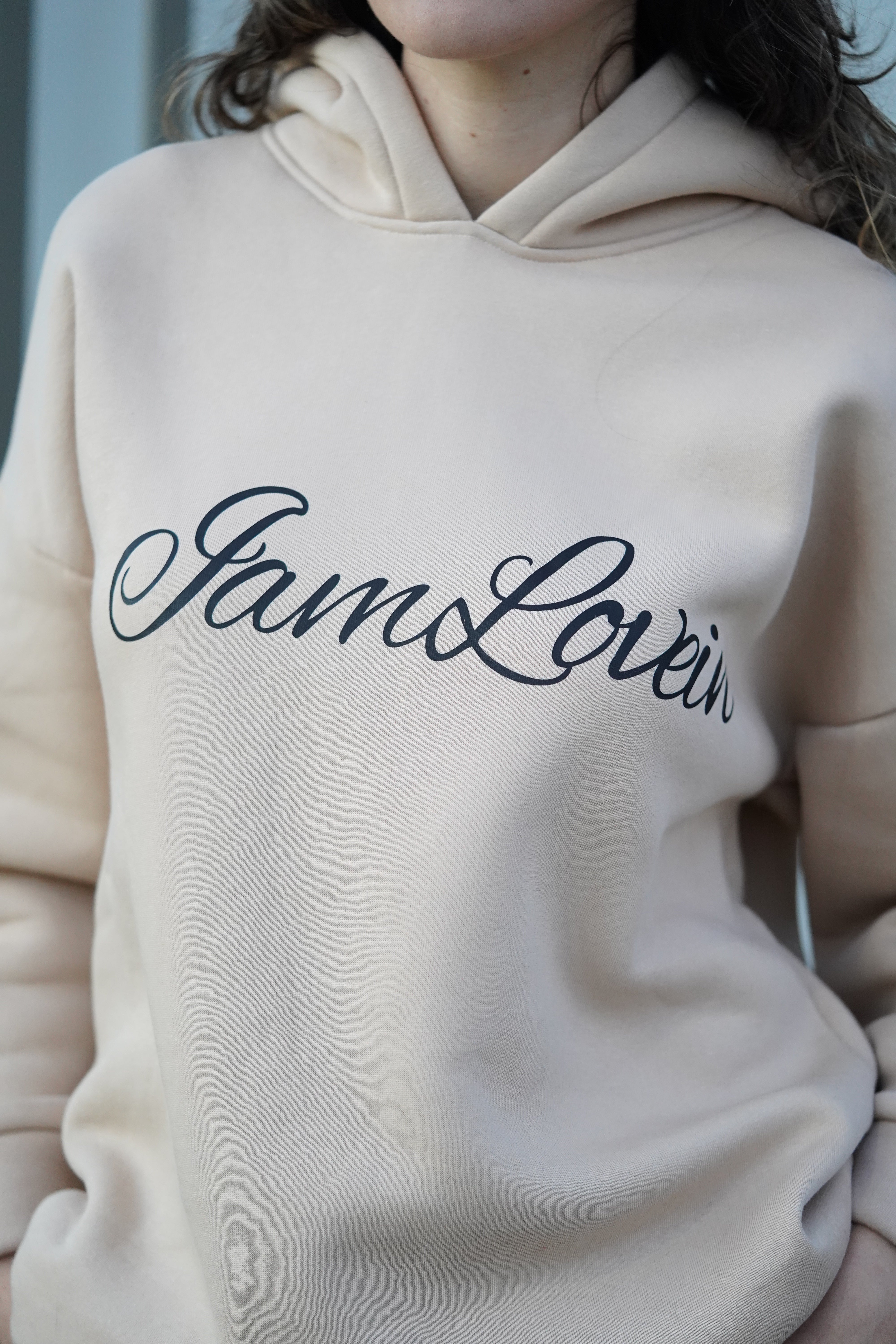 Krem Eşofman Takımı