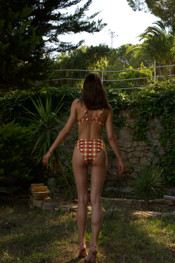 Red Sky' Full Coverage Bikini Bottom