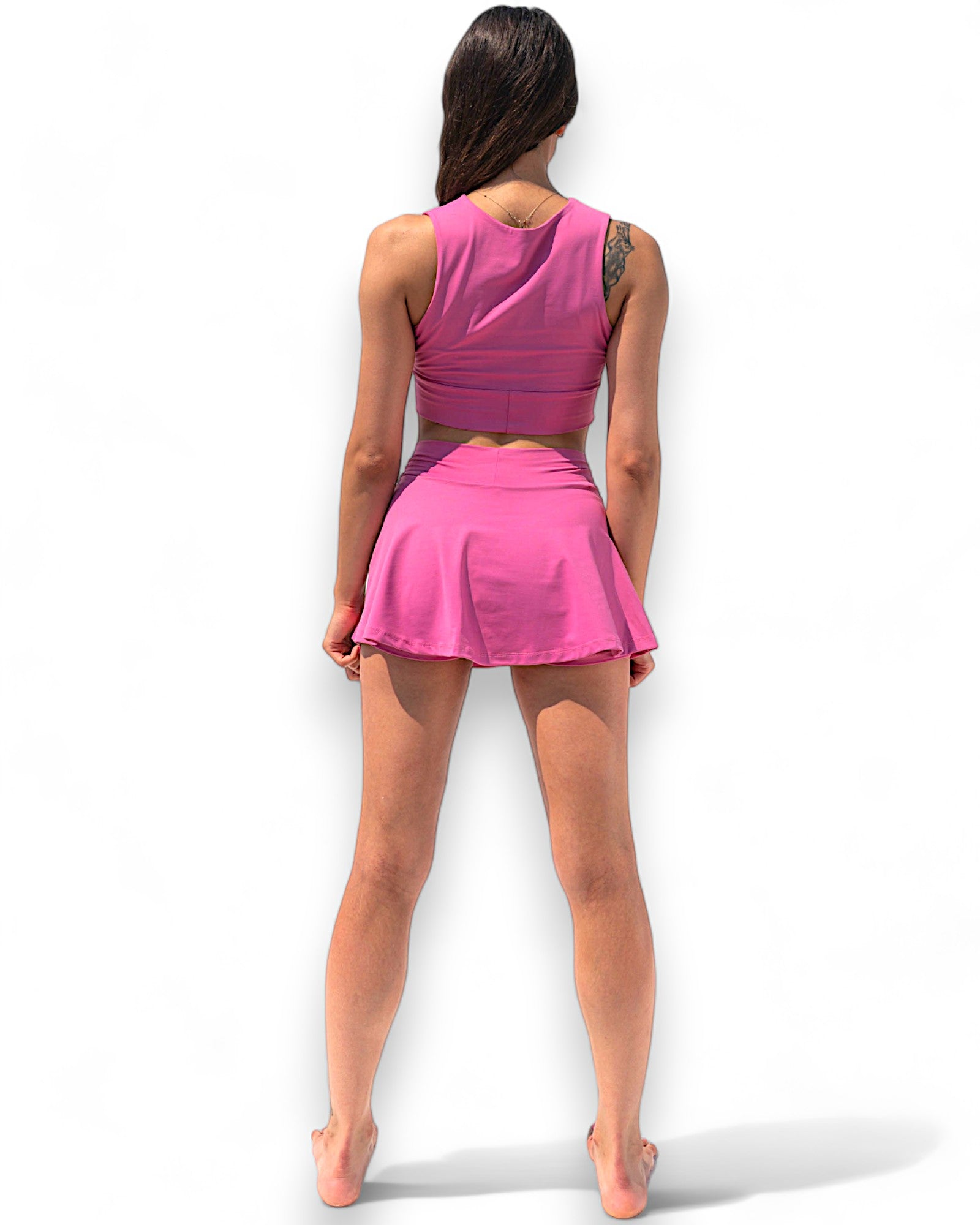 Bubble Gum' Lola Ultra Mini Shorts Skirt