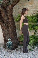 Coffee Bean' Lina Crop Top