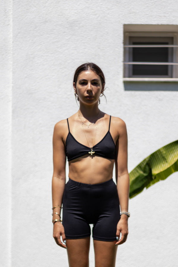 Black' Kisses Bra