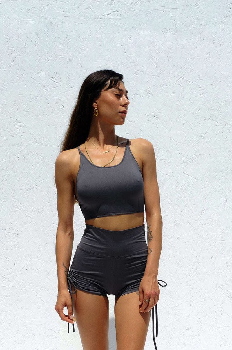 Eclipse' Shirring Shorts
