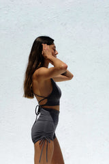 Eclipse' Shirring Shorts