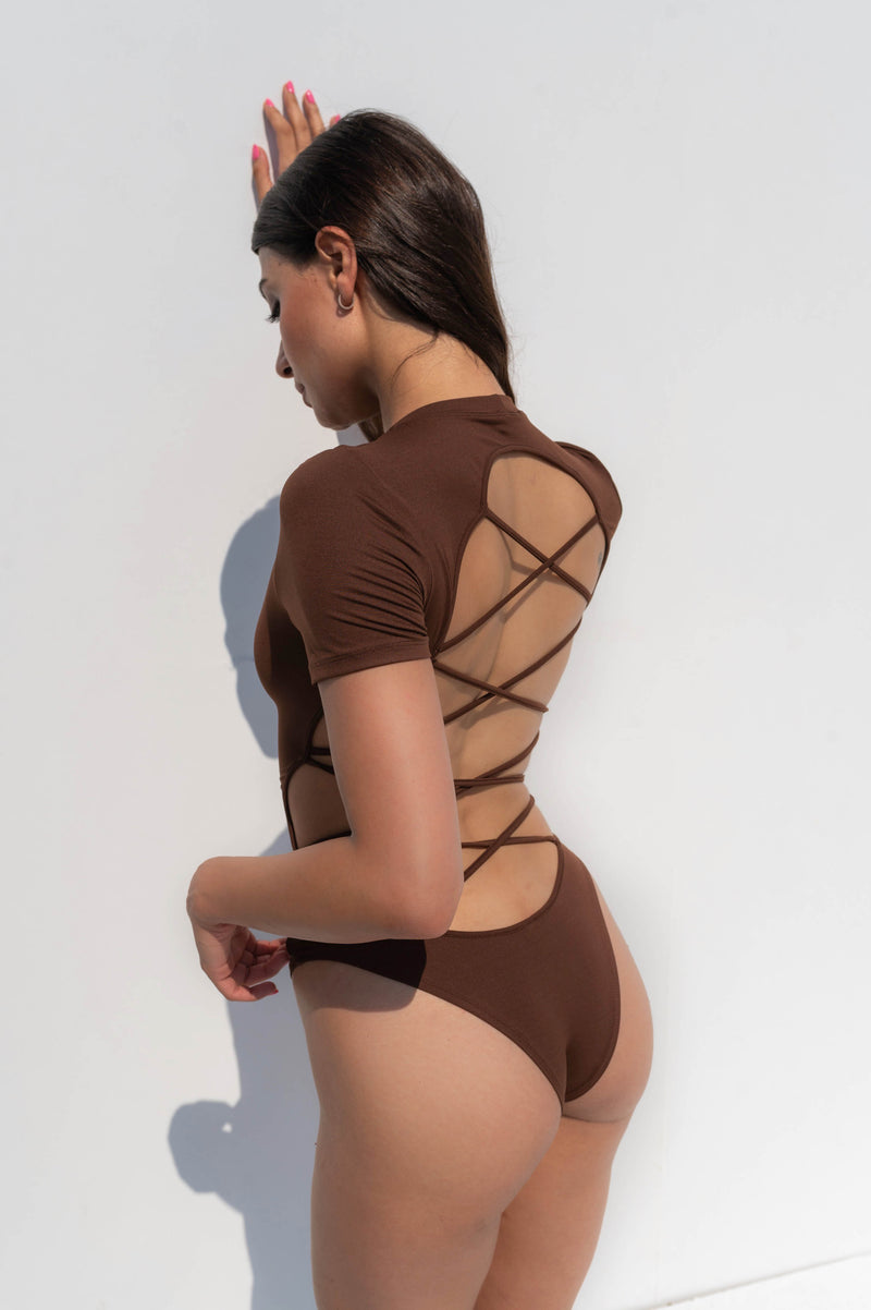 Coffee Bean' Raga Bodysuit