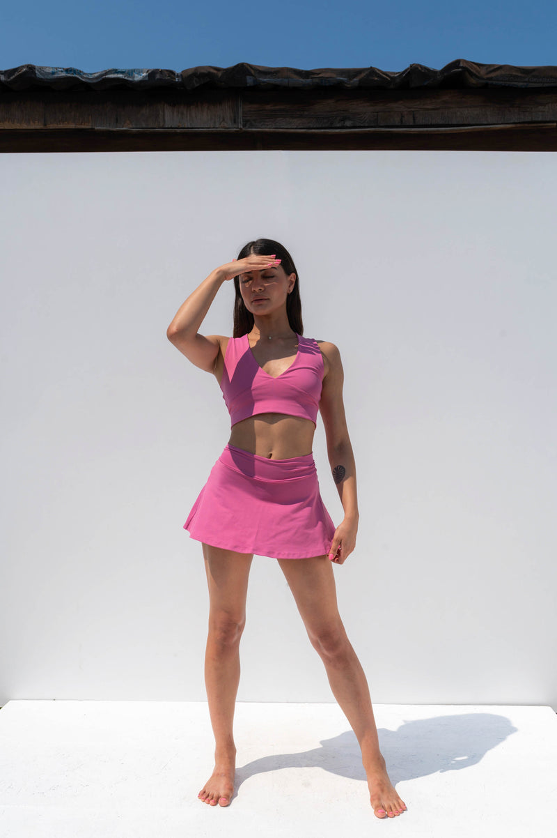 Bubble Gum' Lina Crop Top